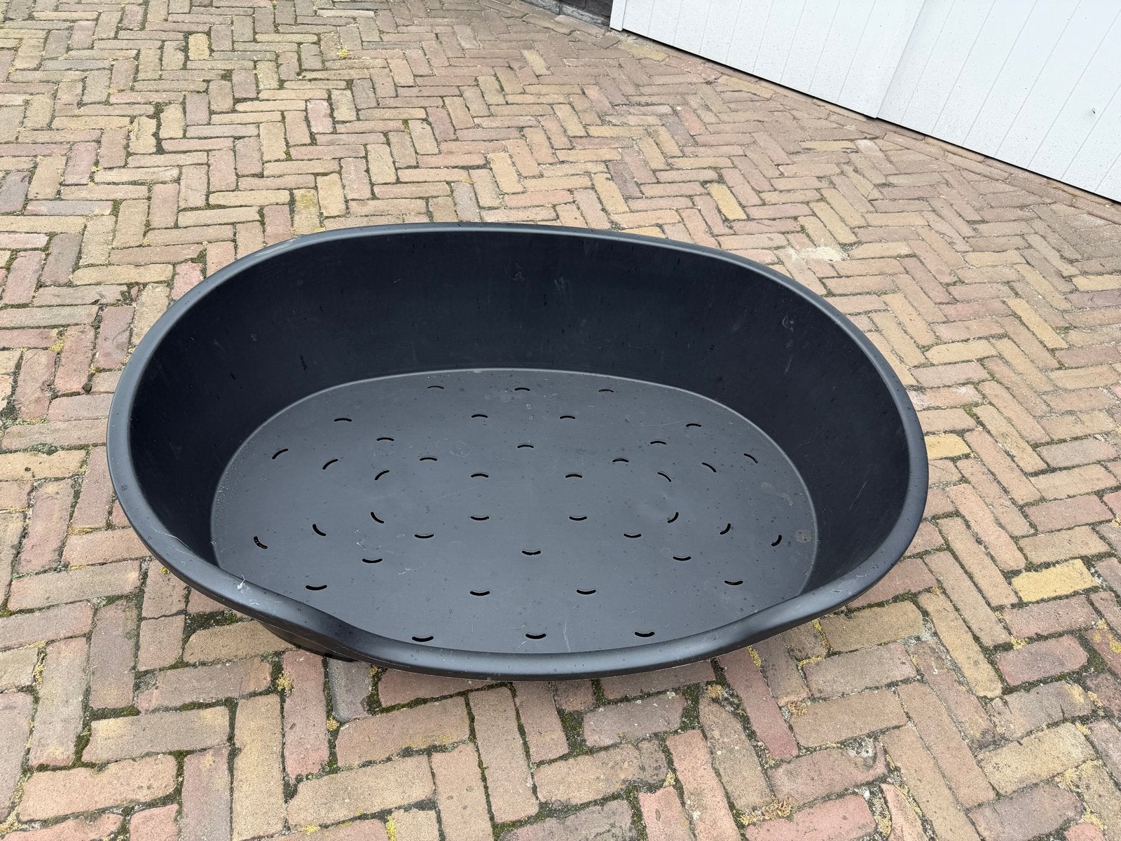 Grote hondenmand zwart, Dieren en Toebehoren, Hondenmanden, Ophalen, Gebruikt, Polyester