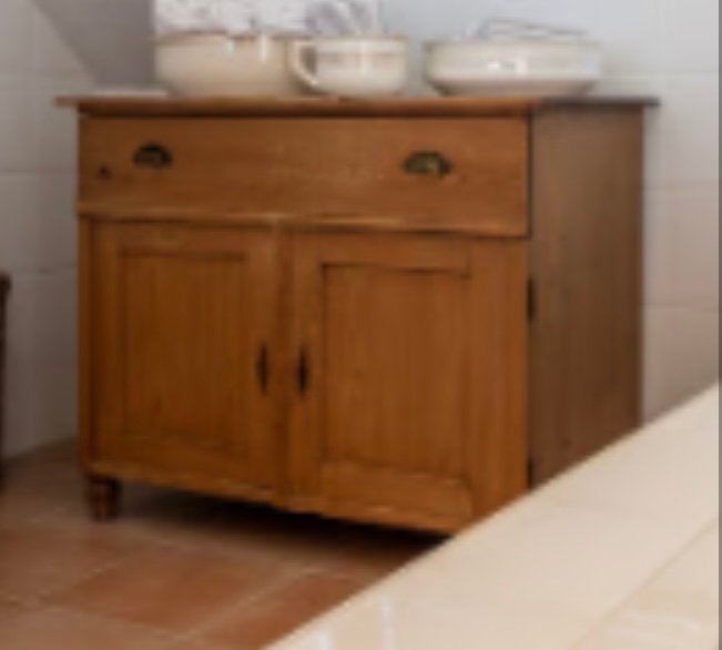 Mooie grenen dressoir / commode, Ophalen, Gebruikt, Met deur(en), Grenenhout