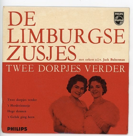 E.P. van de Limburgse Zusjes uit 1961 ***, Gebruikt, Verzenden, 7 inch, Levenslied of Smartlap