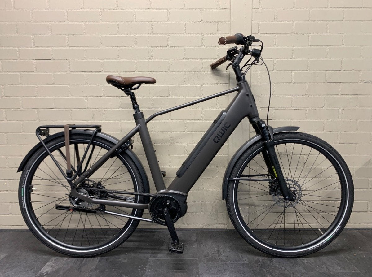 QWIC Elan Flow Active line Plus ( demo) Dames Asphalt Black, Fietsen en Brommers, Ophalen, Qwic, -, -