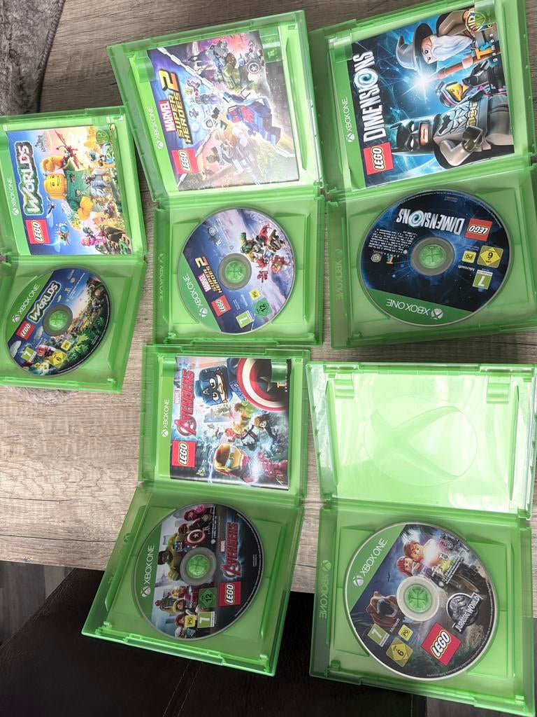 LEGO Xbox One Games Bundel: 5 Avontuurlijke Titels, Spelcomputers en Games, Games | Xbox One, Gebruikt, 1 speler, Vanaf 7 jaar