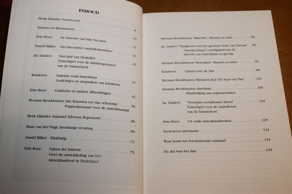 Sint Nicolaas van A tot Z — Geschiedenis, Toneel en Liedjes, Gebruikt, -, -, Ophalen of Verzenden