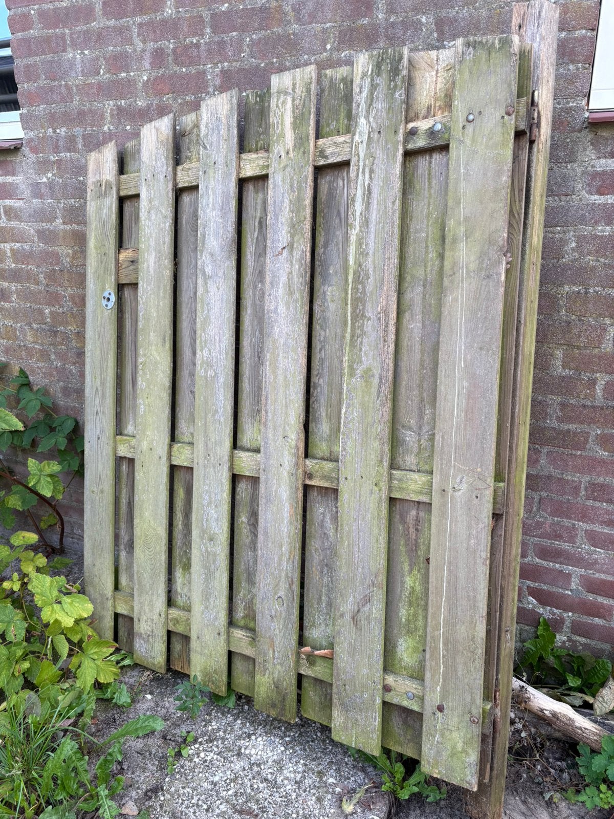Tuinpoort poort hout, Tuin en Terras, Ophalen, Minder dan 3 meter, Hout, 1 tot 2 meter