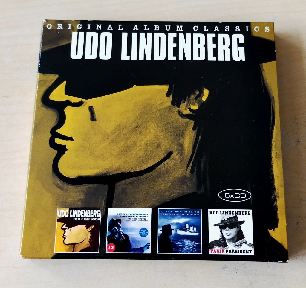 Udo Lindenberg - Original Album Classics 5CD 2017, Ophalen of Verzenden, Gebruikt, Poprock