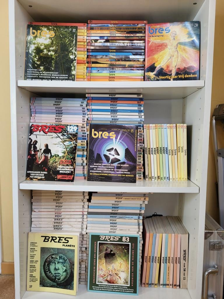 Tijdschrift Bres vanaf 10-232 van 1969 tot 2002, Ophalen, Gelezen