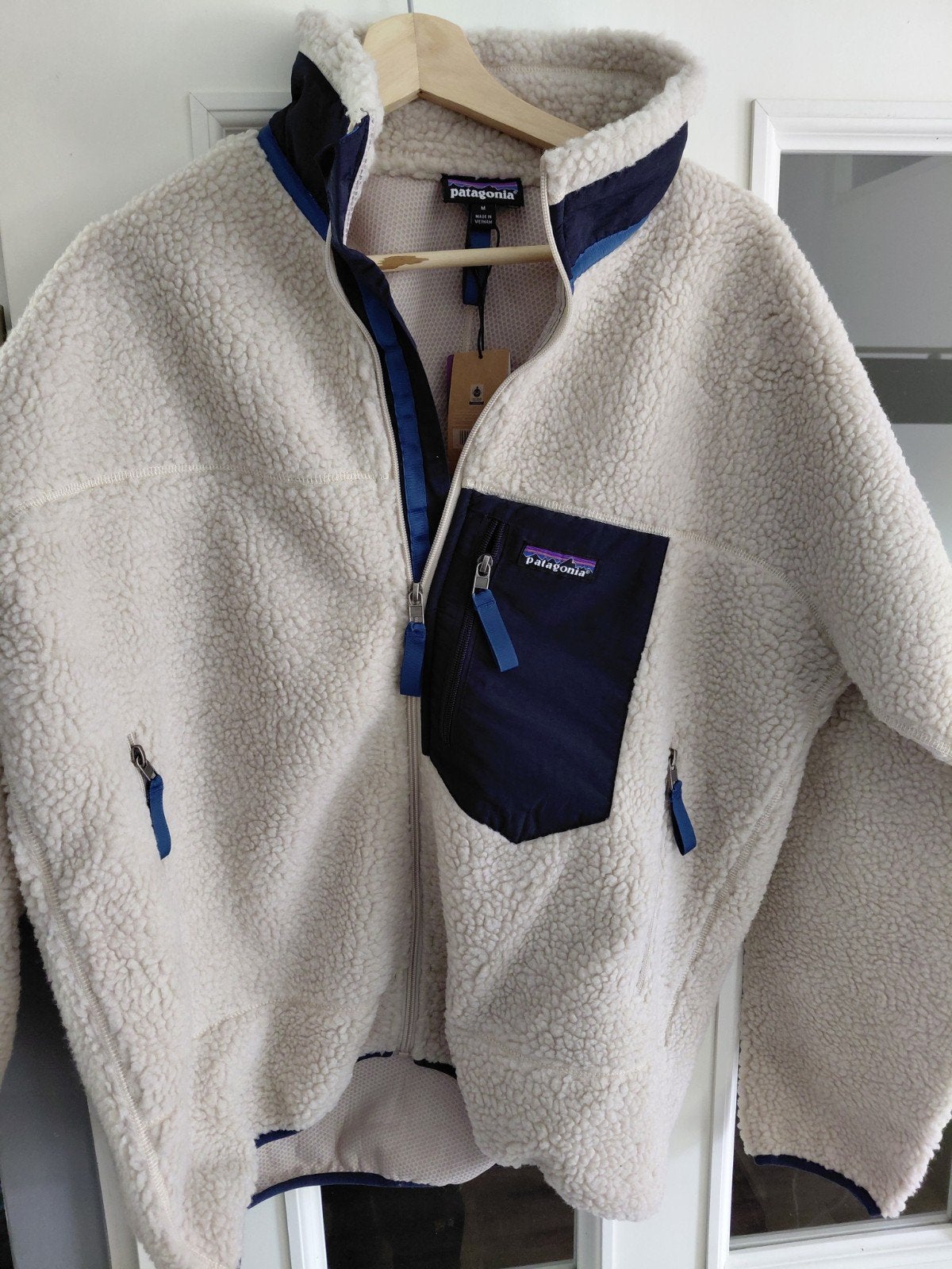 Patagonia Vest/Jas Maat M, Maat 48/50 (M), Beige, Nieuw, Ophalen of Verzenden