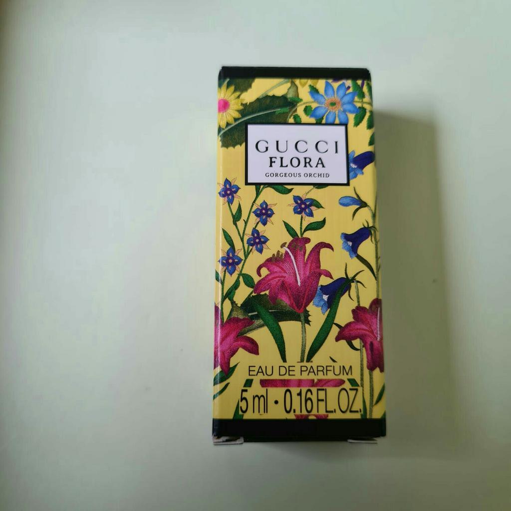 Gucci flora gorgeous orchid eau de parfum miniatuur 5ml, Ophalen of Verzenden, Nieuw