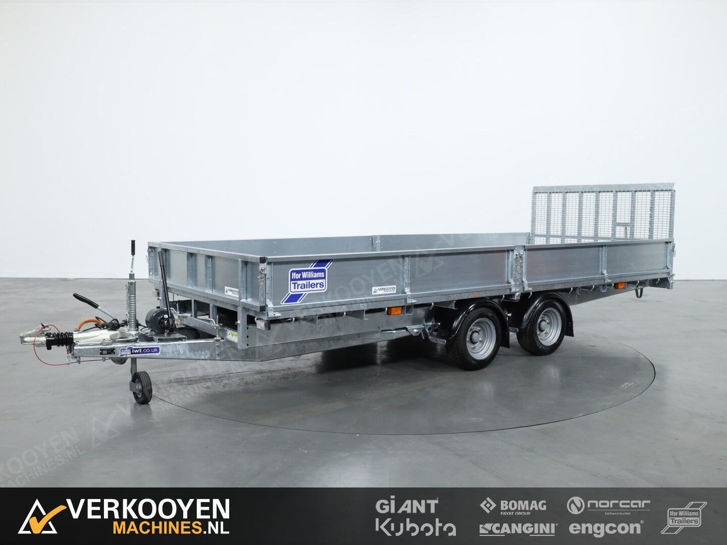 2026 Ifor Williams CT166 Tiltbed 490x204cm VT990, Auto's, Overige kleuren, Overige brandstoffen, Origineel Nederlands, Bedrijf
