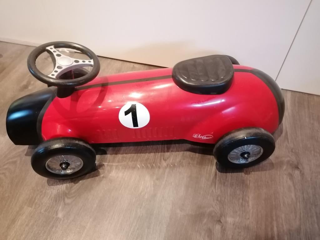 Retro loopauto rood/roze - Diverse modellen, Ophalen, Gebruikt