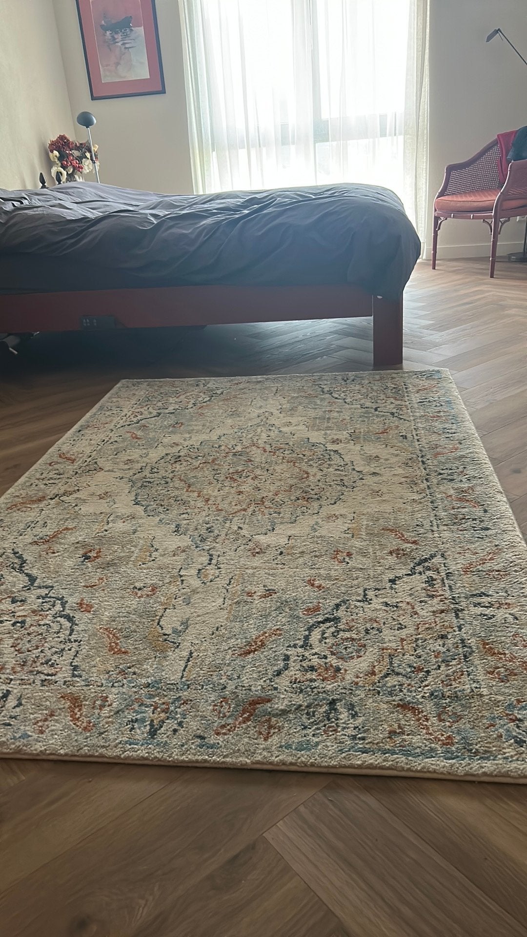 Vloerkleed, Ophalen, Beige, 200 cm of meer, Zo goed als nieuw