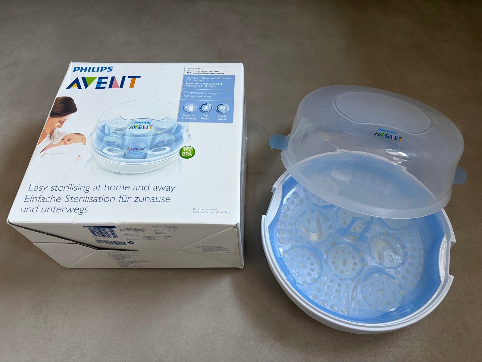 Philips Avent Magnetron Sterilisator, Ophalen of Verzenden, Gebruikt