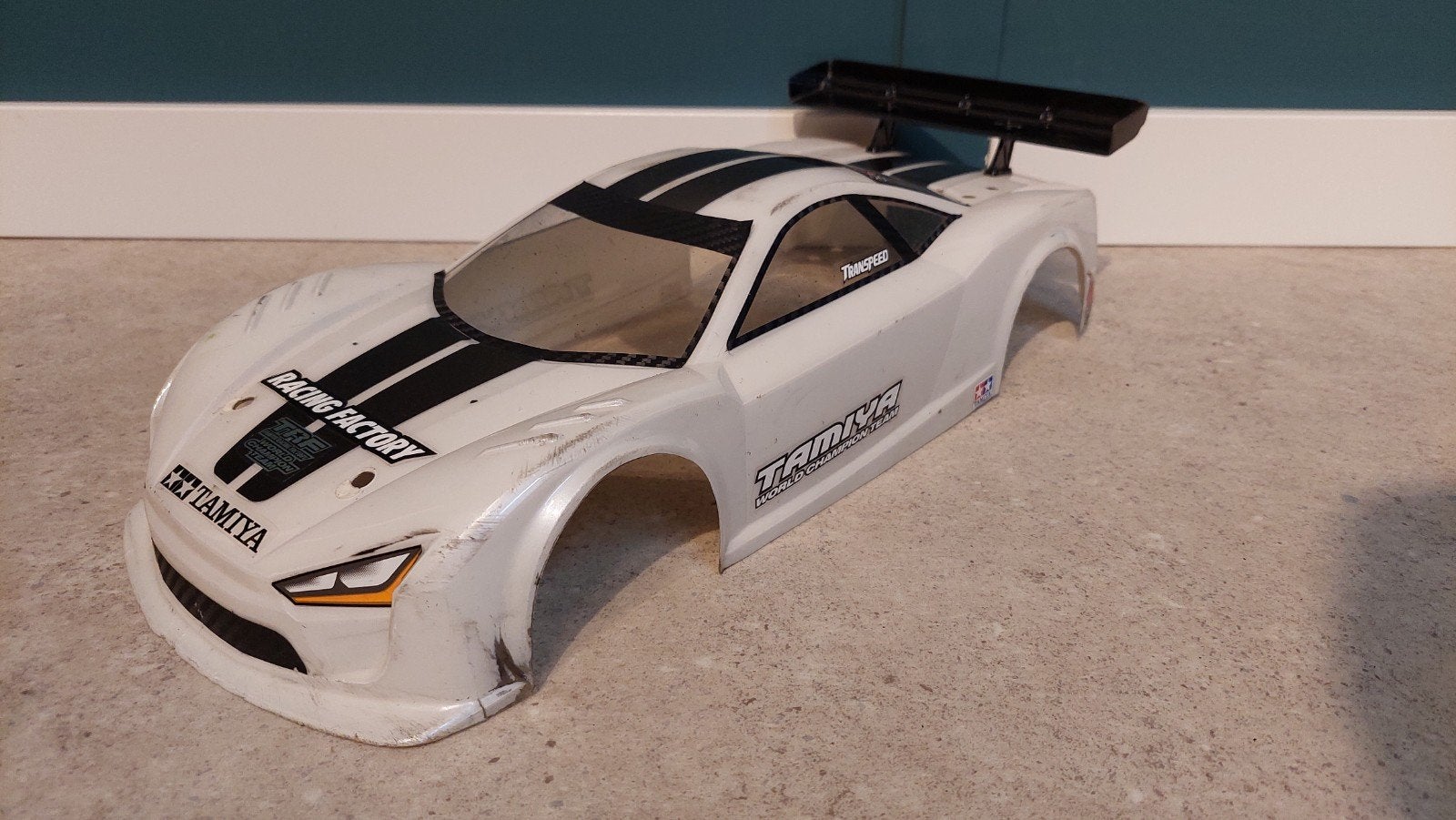 Tamiya Raikiri GT body 1/10 - 51585, Hobby en Vrije tijd, Modelbouw | Radiografisch | Auto's, Ophalen of Verzenden, Gebruikt, Auto onroad