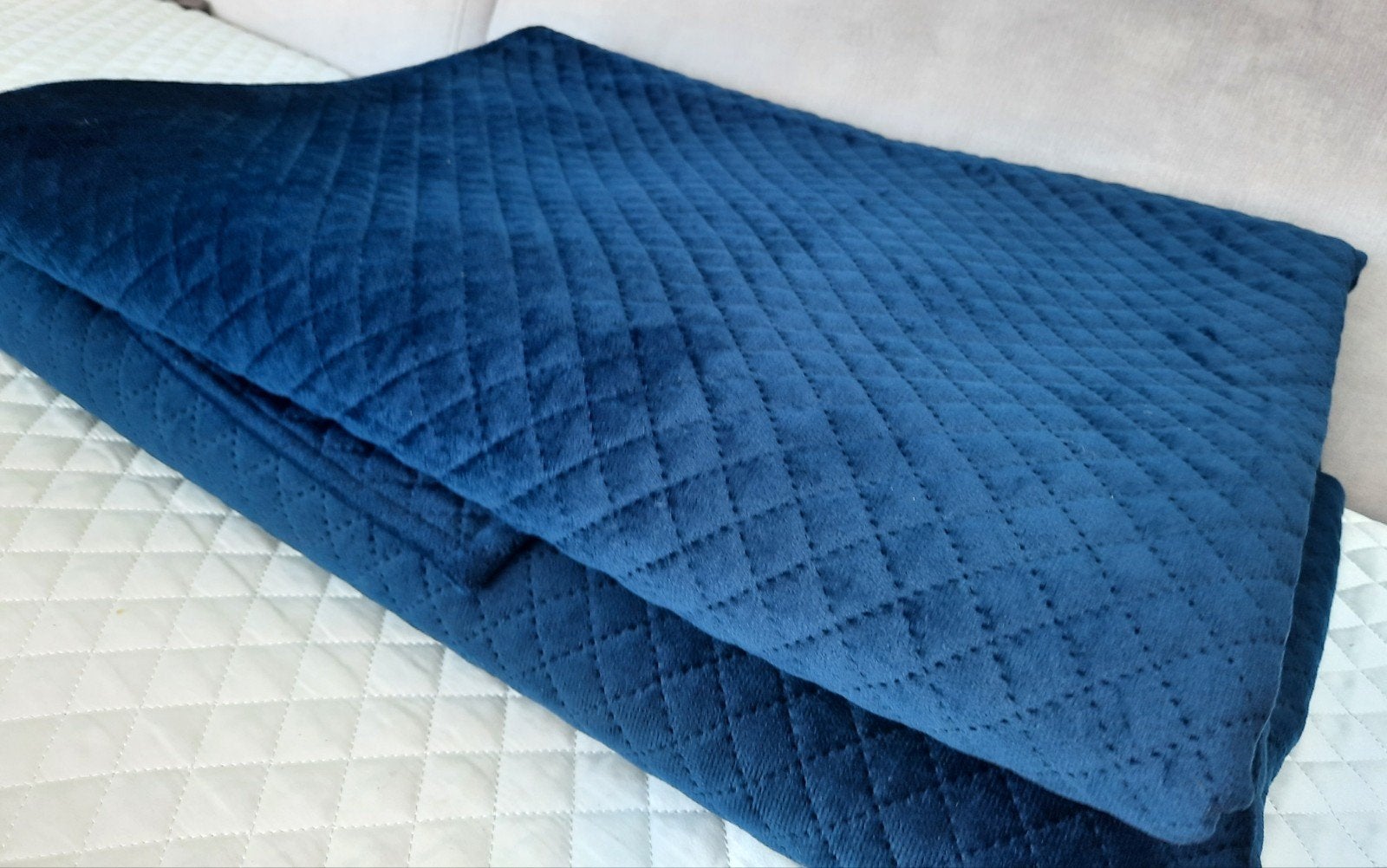 Twee eenpersoons sprei /bedsprei nieuw, Blauw, Overige typen, Ophalen of Verzenden, Nieuw