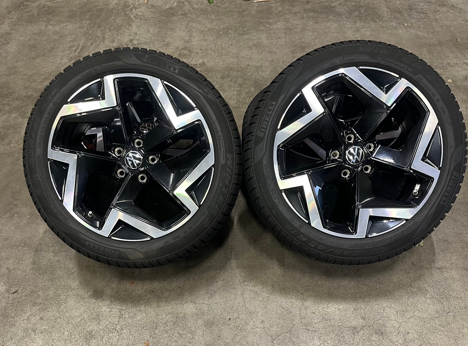 Winterset Vw Passat 18 inch, Ophalen, 18 inch, Gebruikt, Banden en Velgen