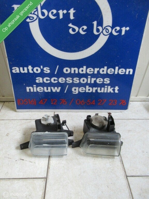 Verstraler rechts in voorbumper Astra G, bj '98 tm '03, Auto-onderdelen, Gebruikt, Opel, Ophalen of Verzenden