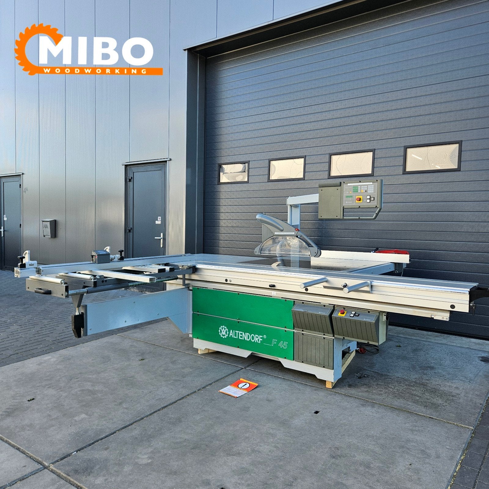 Altendorf F45 Elmo3 Cnc ** formaatzaag digitaal vol opties, 70 mm of meer, Overige typen, Zo goed als nieuw, 1200 watt of meer