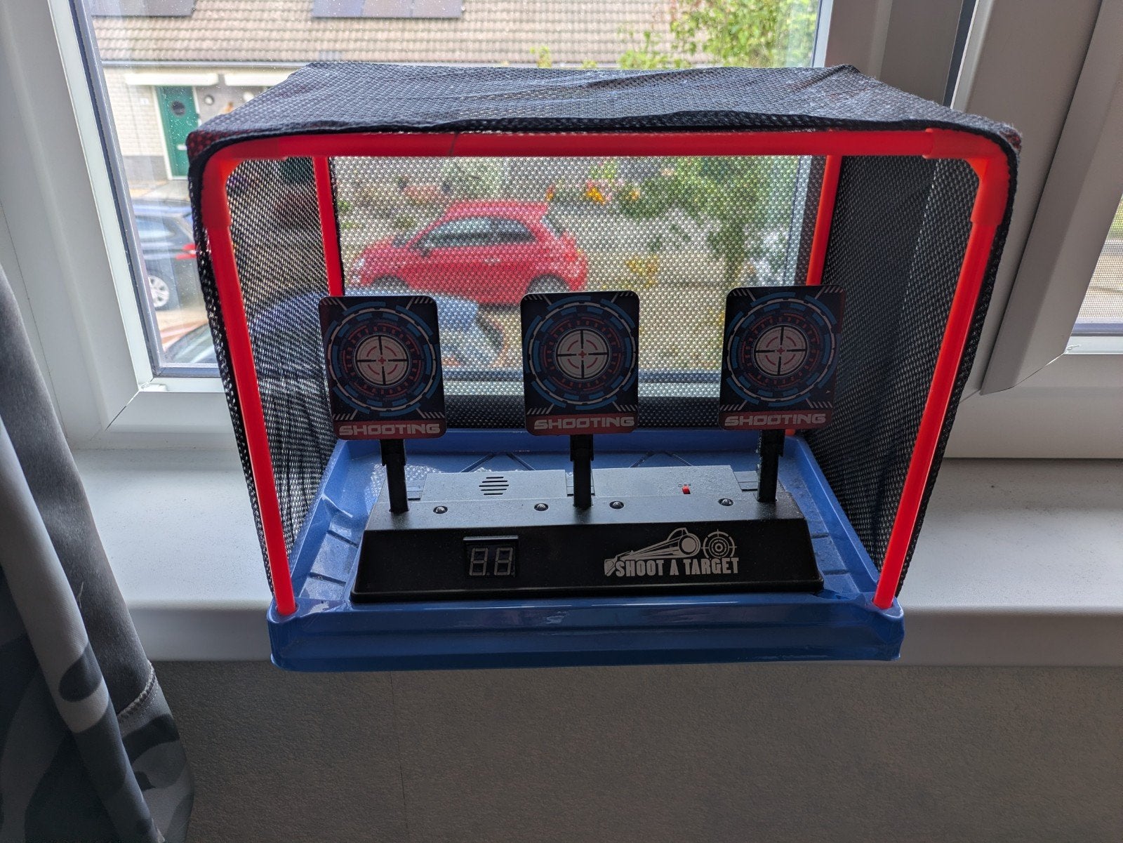 X-Shot Blaster Set met Doelwit en Veel Darts, Ophalen, Zo goed als nieuw, Jongen of Meisje