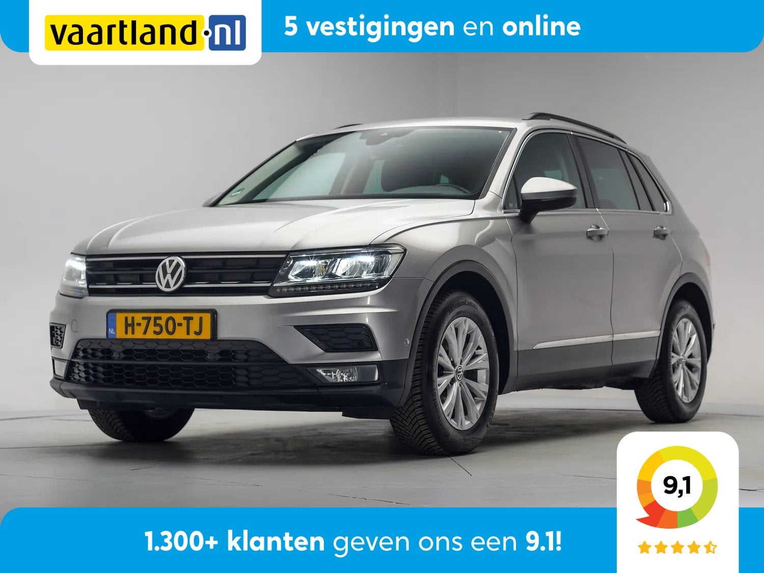Volkswagen Tiguan 1.5 TSI ACT 150pk Comfortline Business [ L, Auto's, 4 cilinders, 150 pk, Handgeschakeld, SUV of Terreinwagen