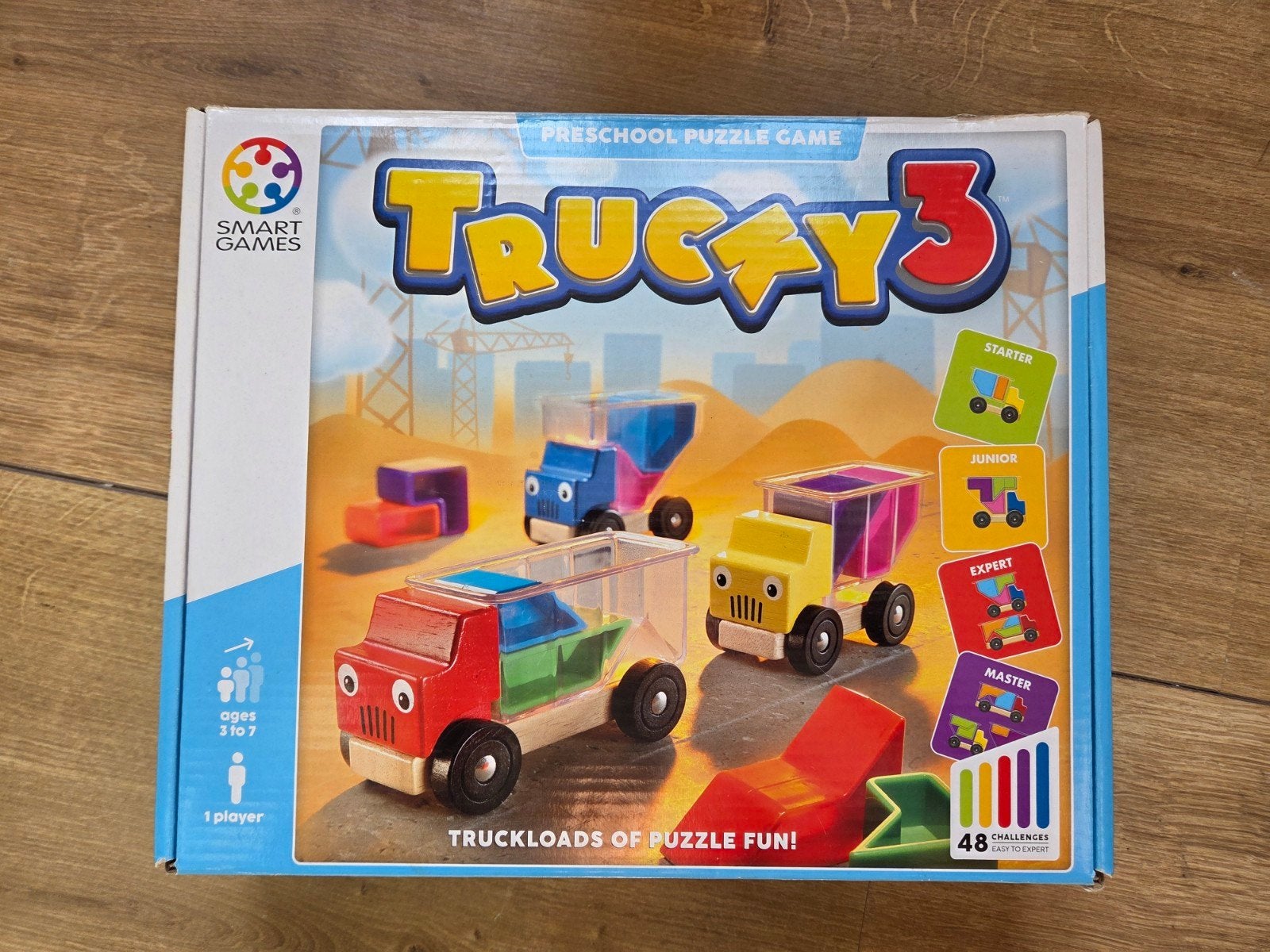 Smart Games Trucky 3, Ophalen of Verzenden, Zo goed als nieuw, Bouwen