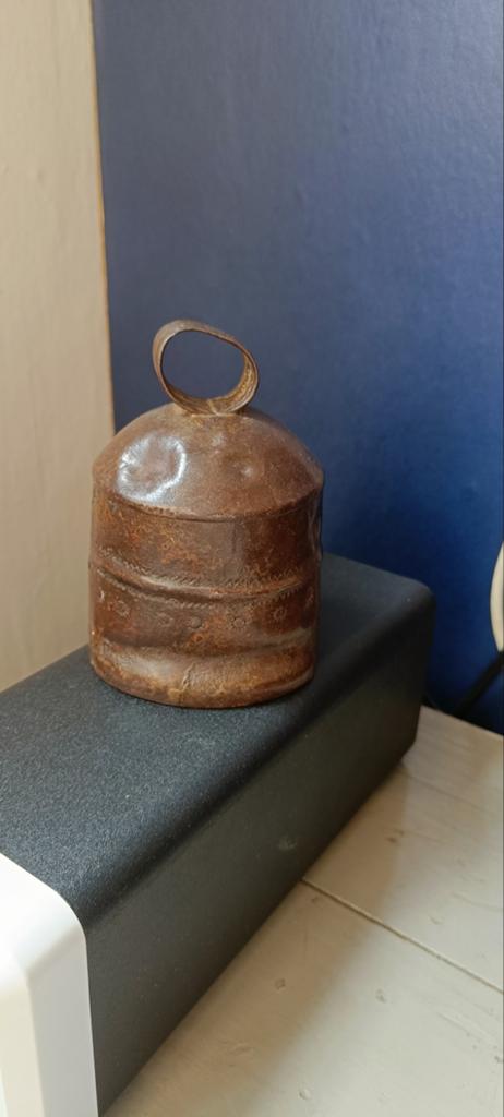 Antieke koebel met mooie patina, Ophalen of Verzenden