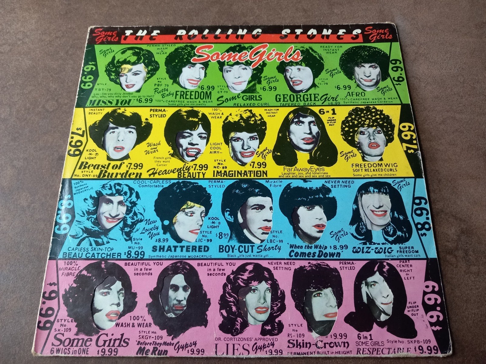The Rolling Stones - Some Girls LP (1978), Cd's en Dvd's, Ophalen of Verzenden, Gebruikt