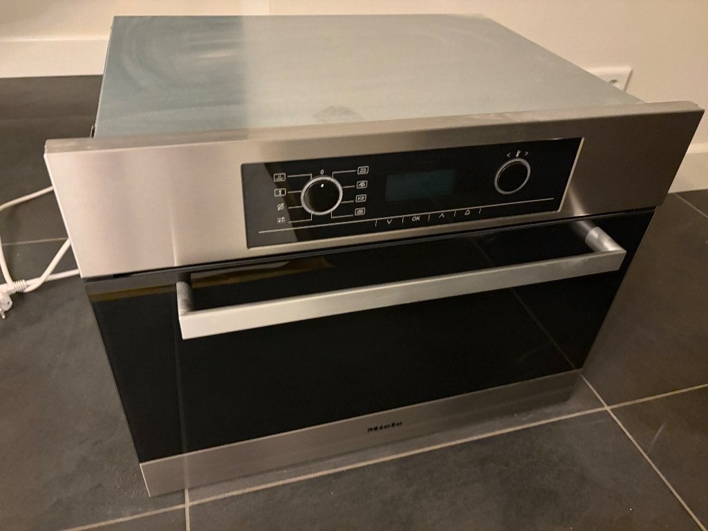 Miele stoomoven, Ophalen, Minder dan 45 cm, Inbouw, Miele