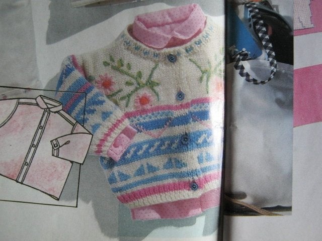 Breipatroon Baby vest - trui - sokjes 62 - 74 -86 nr 560, Verzenden, Nieuw, Breien, Patroon of Boek