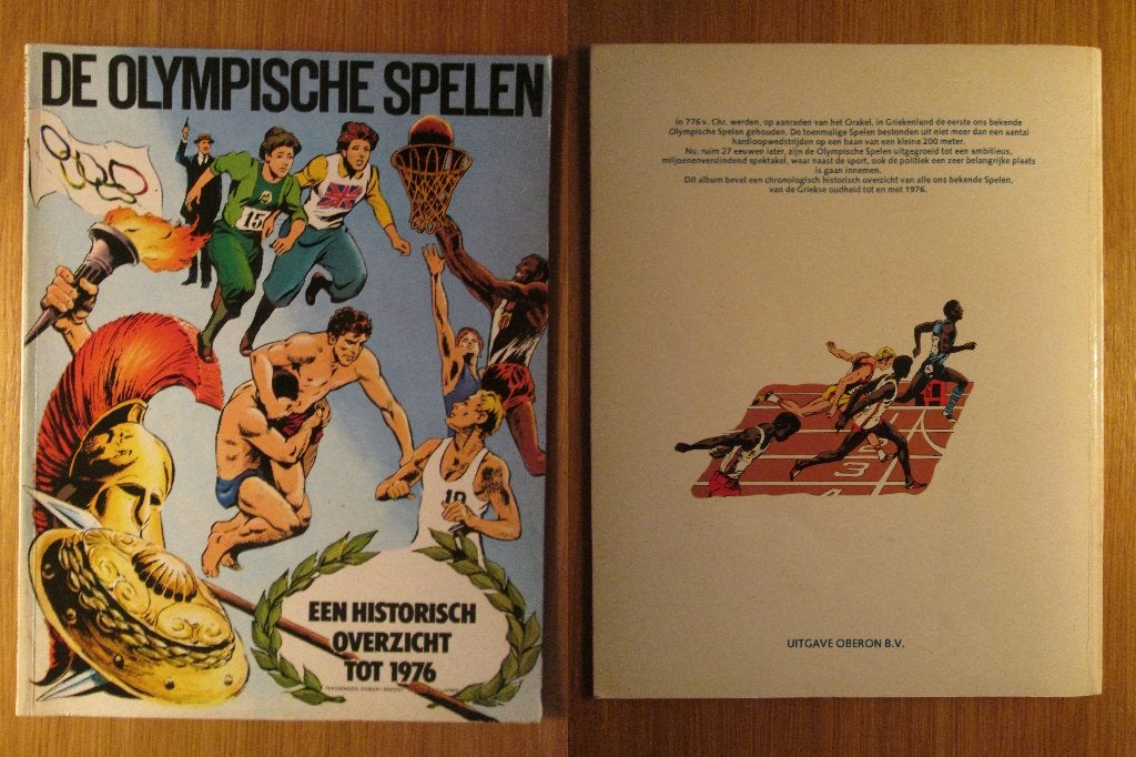 De olympische spelen, Een historisch overzicht tot 1976 (SC), Boeken, Eén stripboek, Ophalen of Verzenden, Nieuw, Robert Bressy