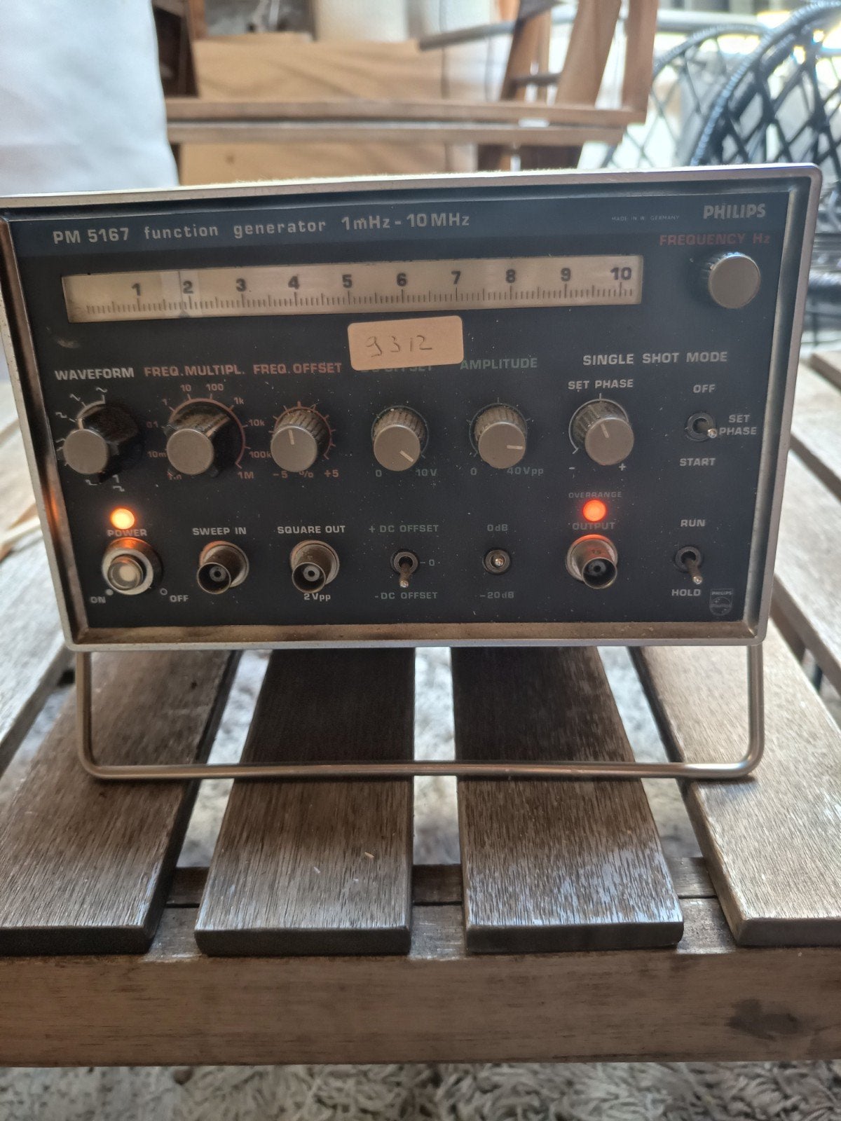 Philips PM 5167 Functiegenerator, Ophalen, Gebruikt