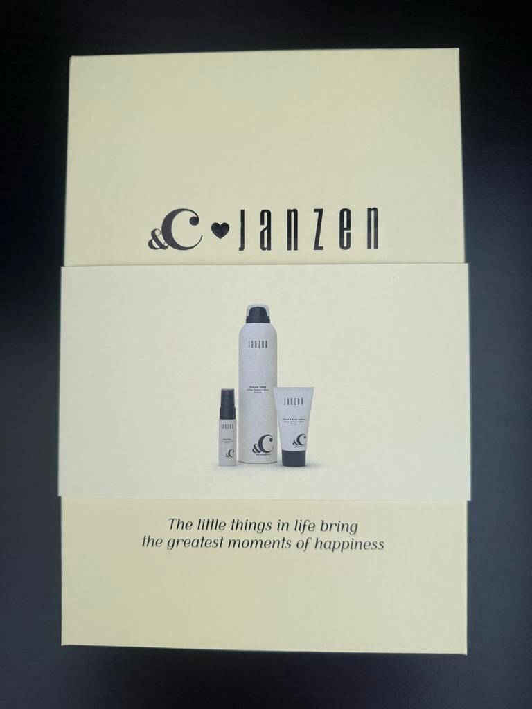 Janzen Gift Set Lychee, Blossom & Shine, Sieraden, Tassen en Uiterlijk, Uiterlijk | Parfum, Nieuw, Ophalen of Verzenden