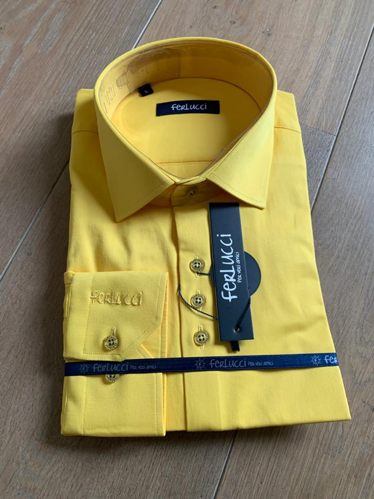 Overhemd maat L, Ophalen of Verzenden, Nieuw, Blauw, Halswijdte 39/40 (M)
