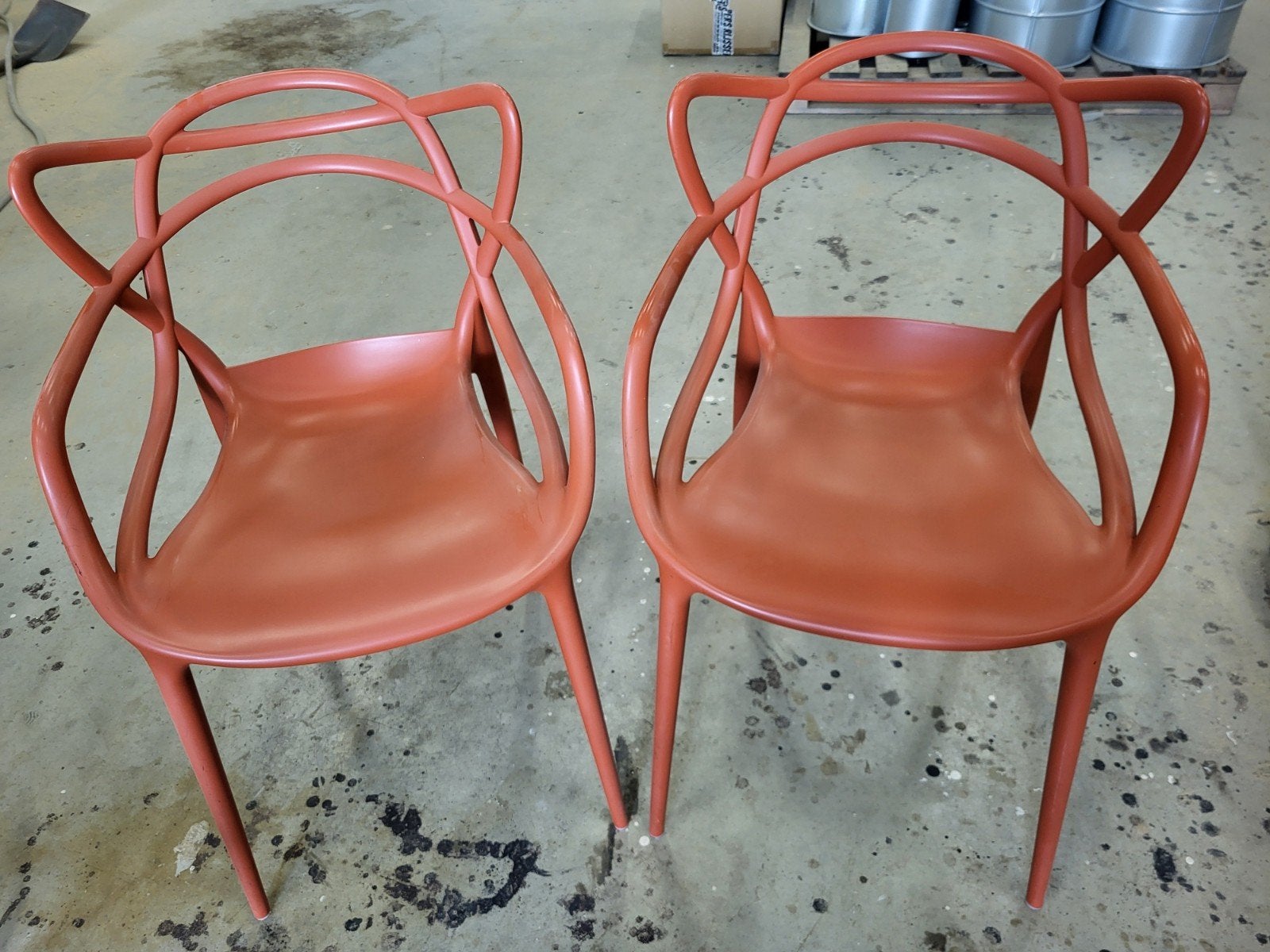 2x Kartell Masters Stoelen - Philippe Starck Design, Ophalen, Kunststof, Twee, Overige kleuren