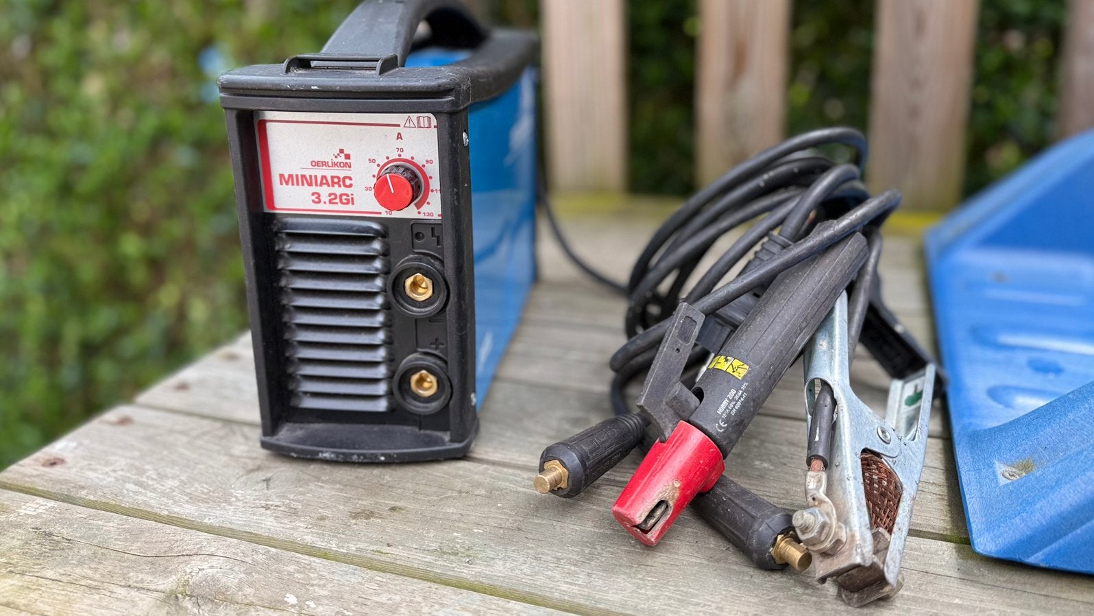 Oerlikon Miniarc 3.2Gi Elektrode Lasapparaat, Ophalen of Verzenden, Zo goed als nieuw, Minder dan 150 ampère, Elektroden