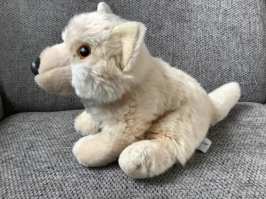 Artis  Nature Planet poolwolf  19 cm hoog 36 cm lang  8 euro, Kinderen en Baby's, Speelgoed | Knuffels en Pluche, Ophalen of Verzenden