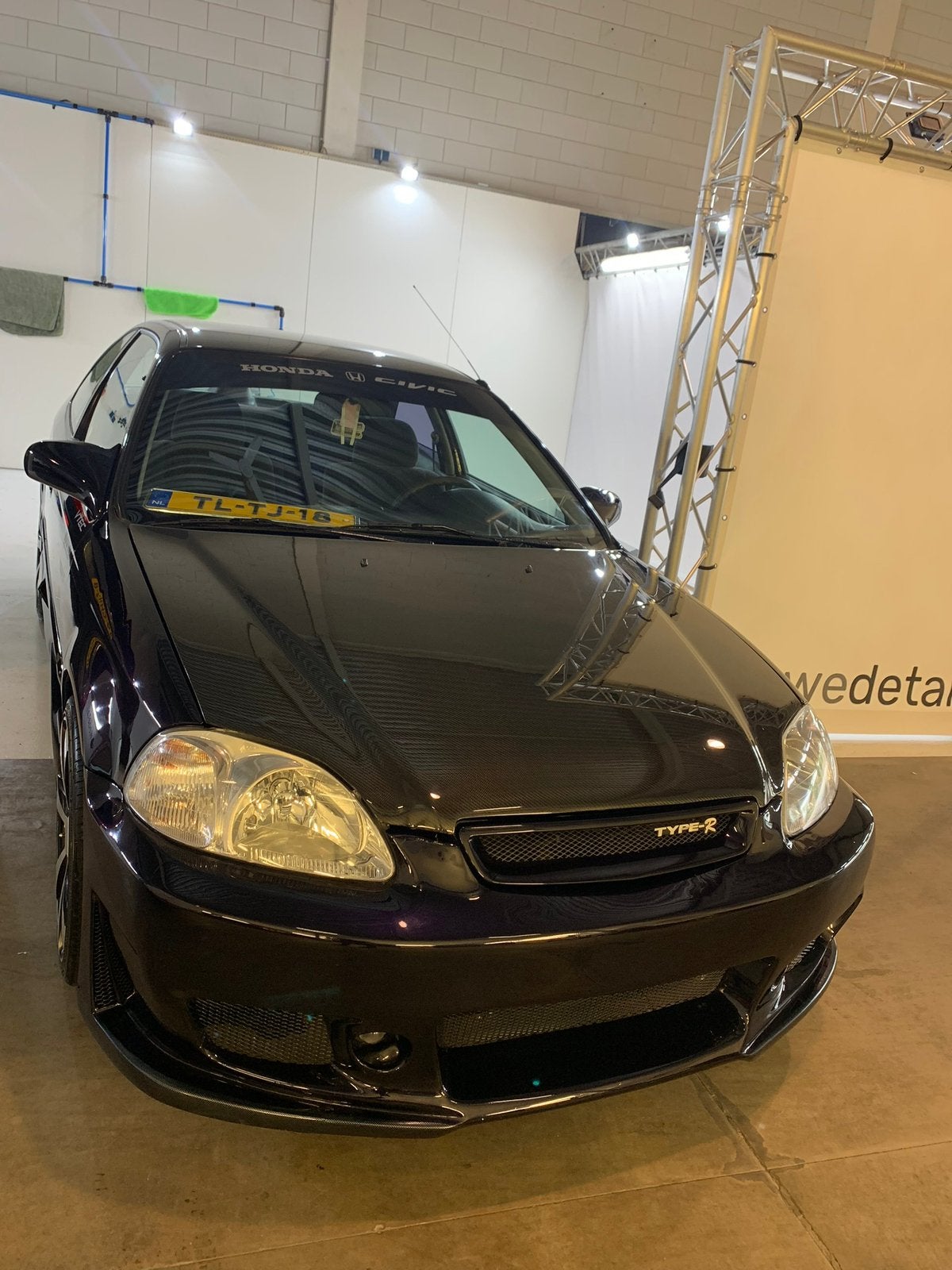 Honda Civic coupe ej6 HX liefhebbers auto, Auto's, 15 km/l, 31 €/maand, Zwart, Particulier