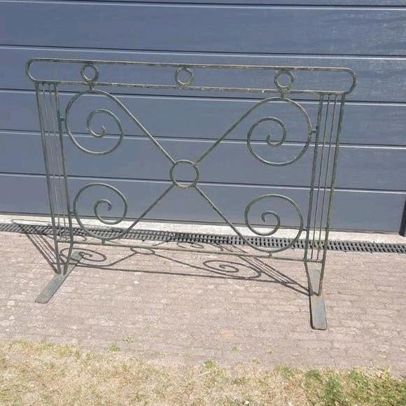 Decoratief smeedijzeren hek - Tuin of interieur, Ophalen, Gebruikt, IJzer, Sierhekwerk