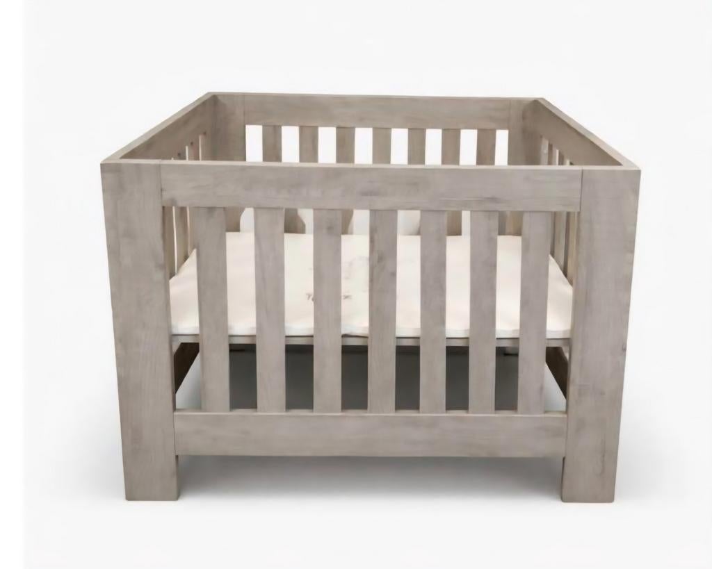Baby box grijs, 101x80 cm, gaat weg ivm emigratie, Kinderen en Baby's, Boxen, Ophalen, Gebruikt