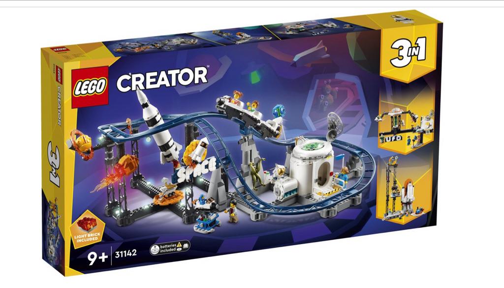 LEGO Creator 3in1 Ruimteachtbaan 31142, Lego, Nieuw, Ophalen of Verzenden, Ongeopend/sealed