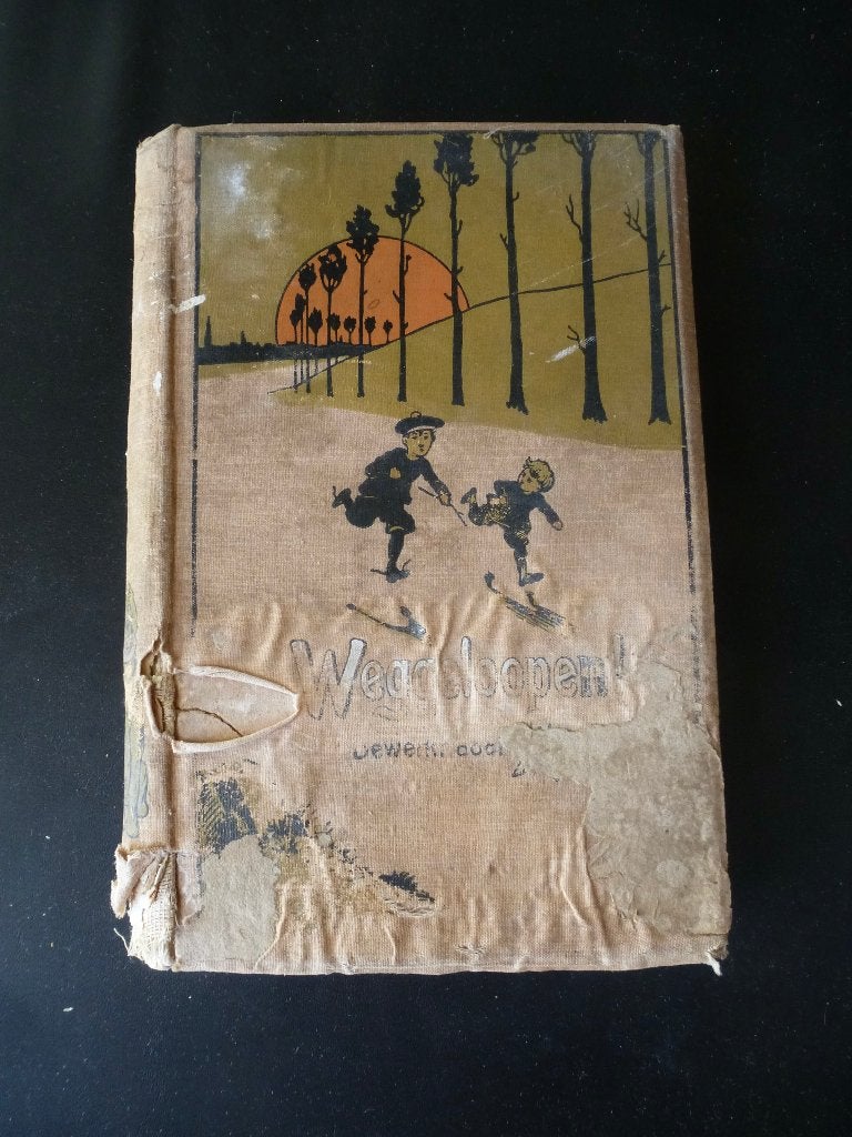 Weggeloopen bewerkt door Adona, 1919, Antiek en Kunst, Ophalen of Verzenden