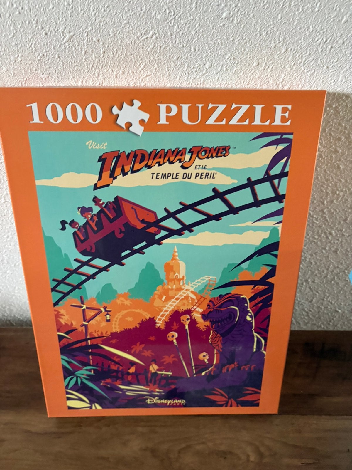 Disney parks indiana jones attraction puzzel, Ophalen of Verzenden, 500 t/m 1500 stukjes, Zo goed als nieuw