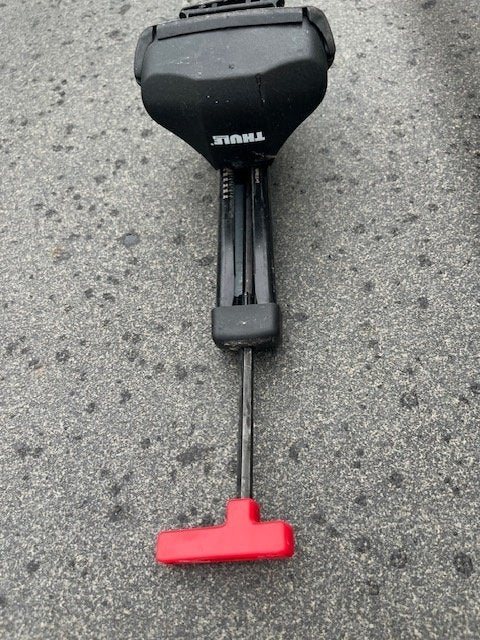 Thule dakdrager, Ophalen, Gebruikt