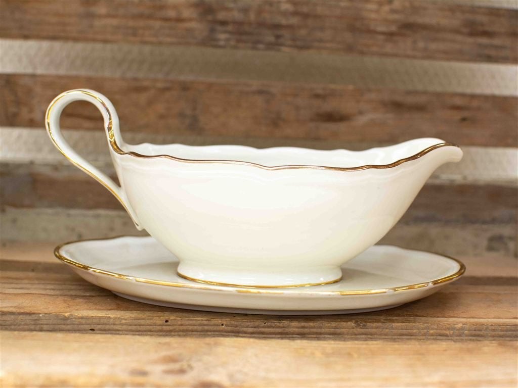 EichenBach bavaria porseleinen jus/saus schaaltje 37811, Gebruikt, Ophalen of Verzenden, Bord(en), Wedgwood