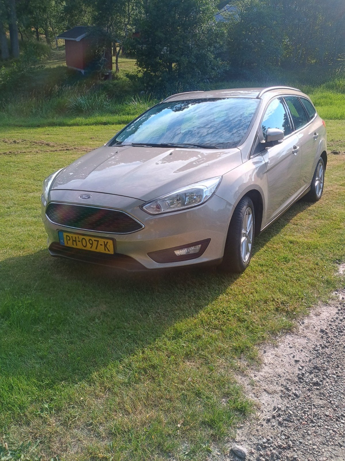 Ford Focus 1.0 Ecoboost 125pk 2017 Grijs, Auto's, Ford, 125 pk, Origineel Nederlands, Handgeschakeld, 1216 kg