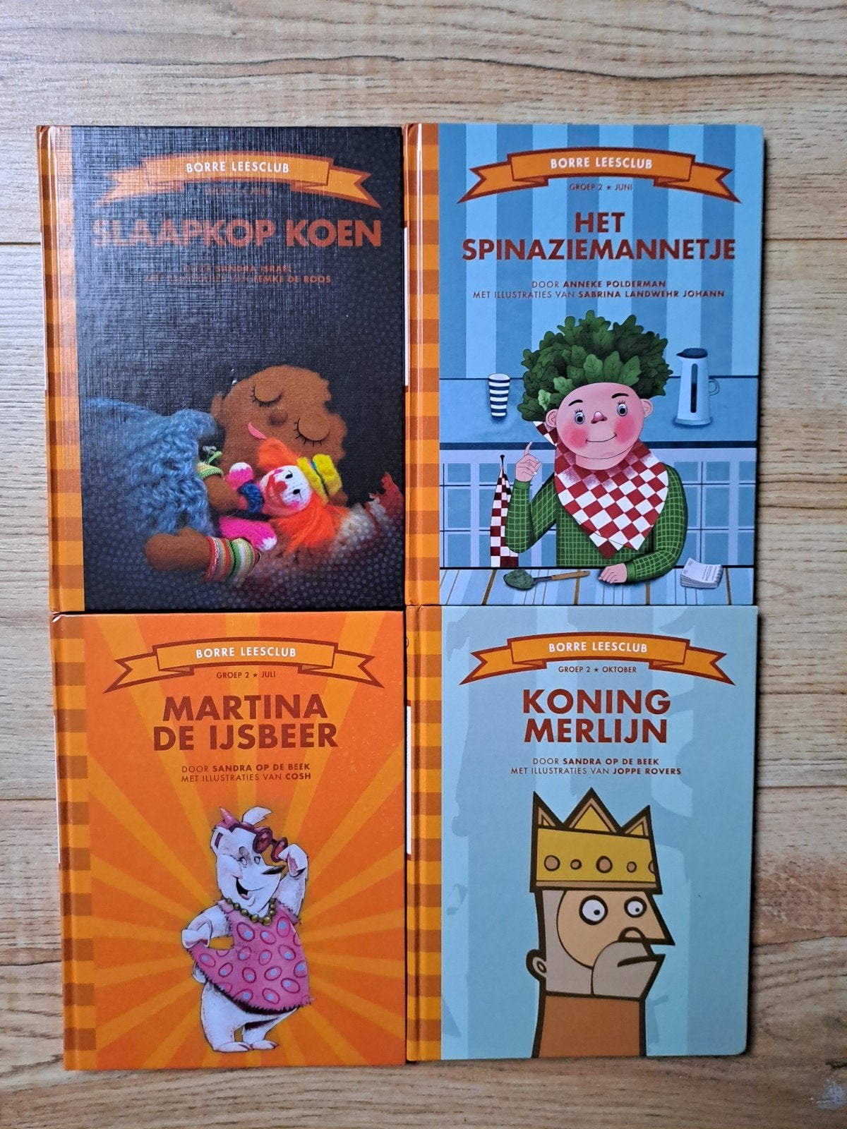 4 Boeken Borre leesclub groep 2, Ophalen of Verzenden, Gelezen, Diverse auteurs, Fictie algemeen