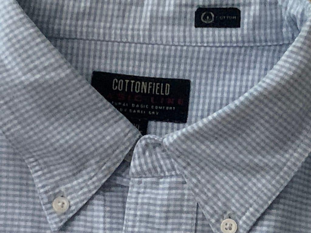 Keurig Overhemd COTTONFIELD  maat XXL, Kleding | Heren, Ophalen of Verzenden, Zo goed als nieuw, Blauw, Overige halswijdtes