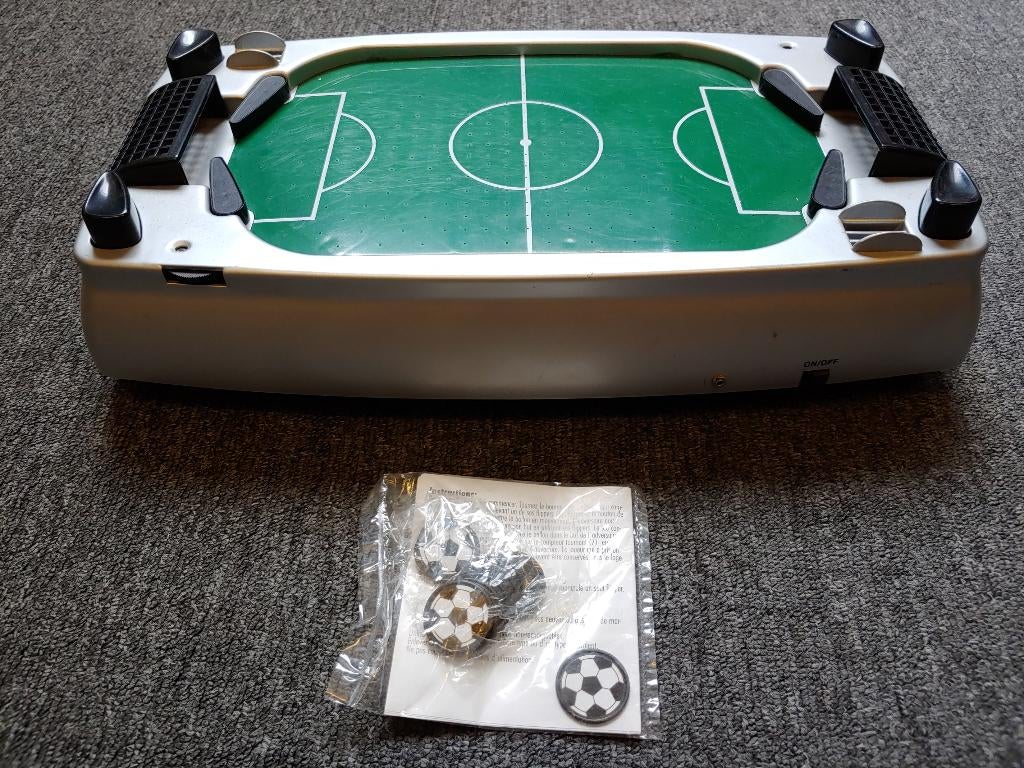 Air lucht voetbal flipperspel, bal zweeft boven het veld, Ophalen of Verzenden, Zo goed als nieuw