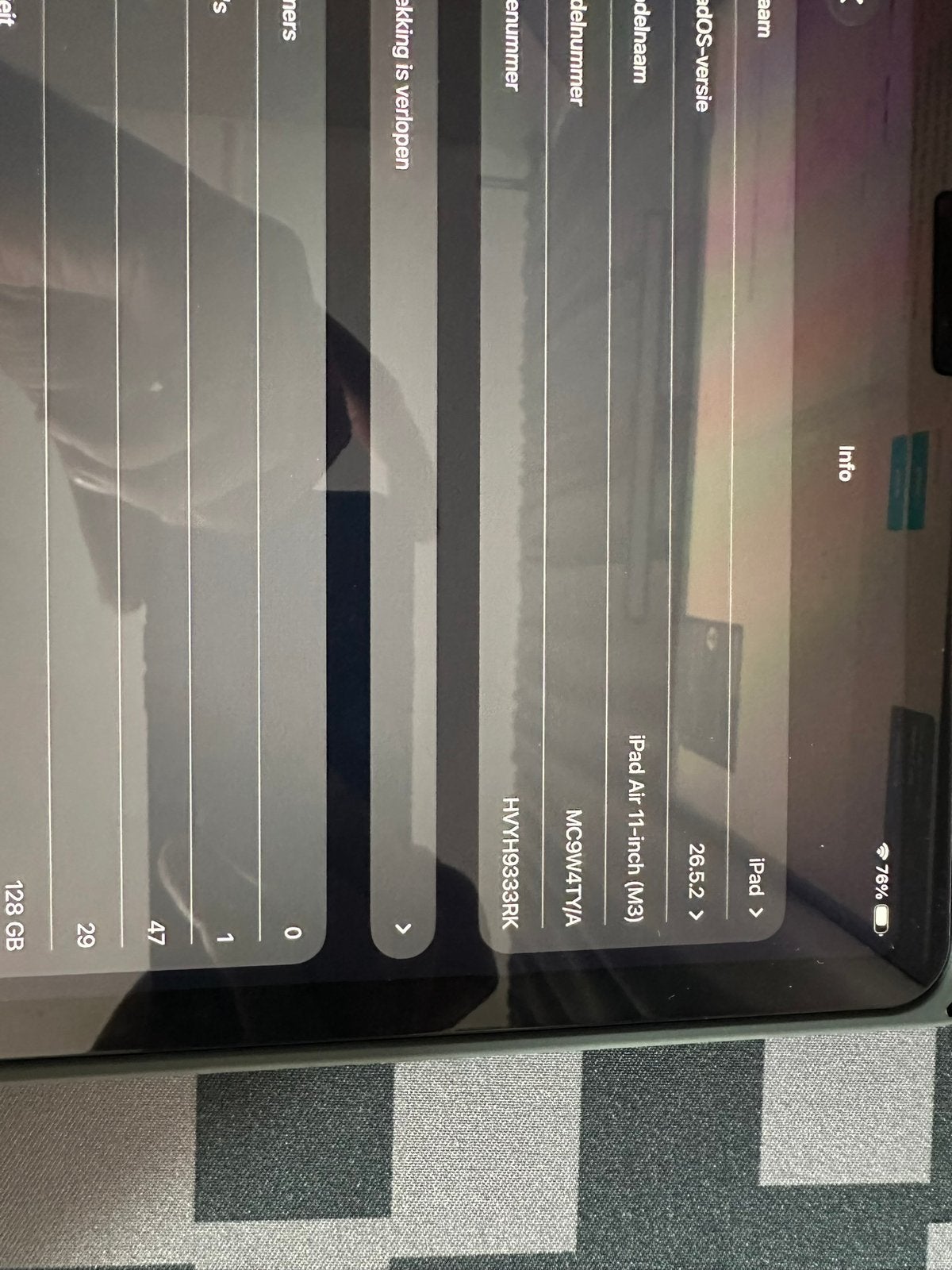 Foto 14 van Apple ipad air 11 inch M3 128gb WI-Fi