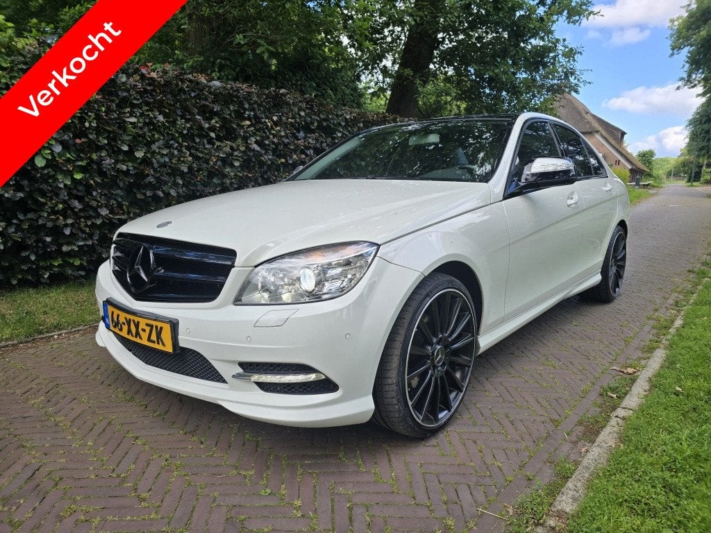 Mercedes-Benz C-Klasse 280 Avantgarde (bj 2007, automaat), Auto's, Automaat, 232 pk, Leder en Stof, Bedrijf