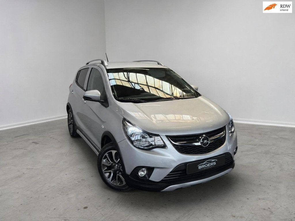 Opel KARL 1.0 Rocks Online Edition|FULL NAVI|AIRCO|CRUISE|LA, Voorwielaandrijving, Stof, Gebruikt, Zwart