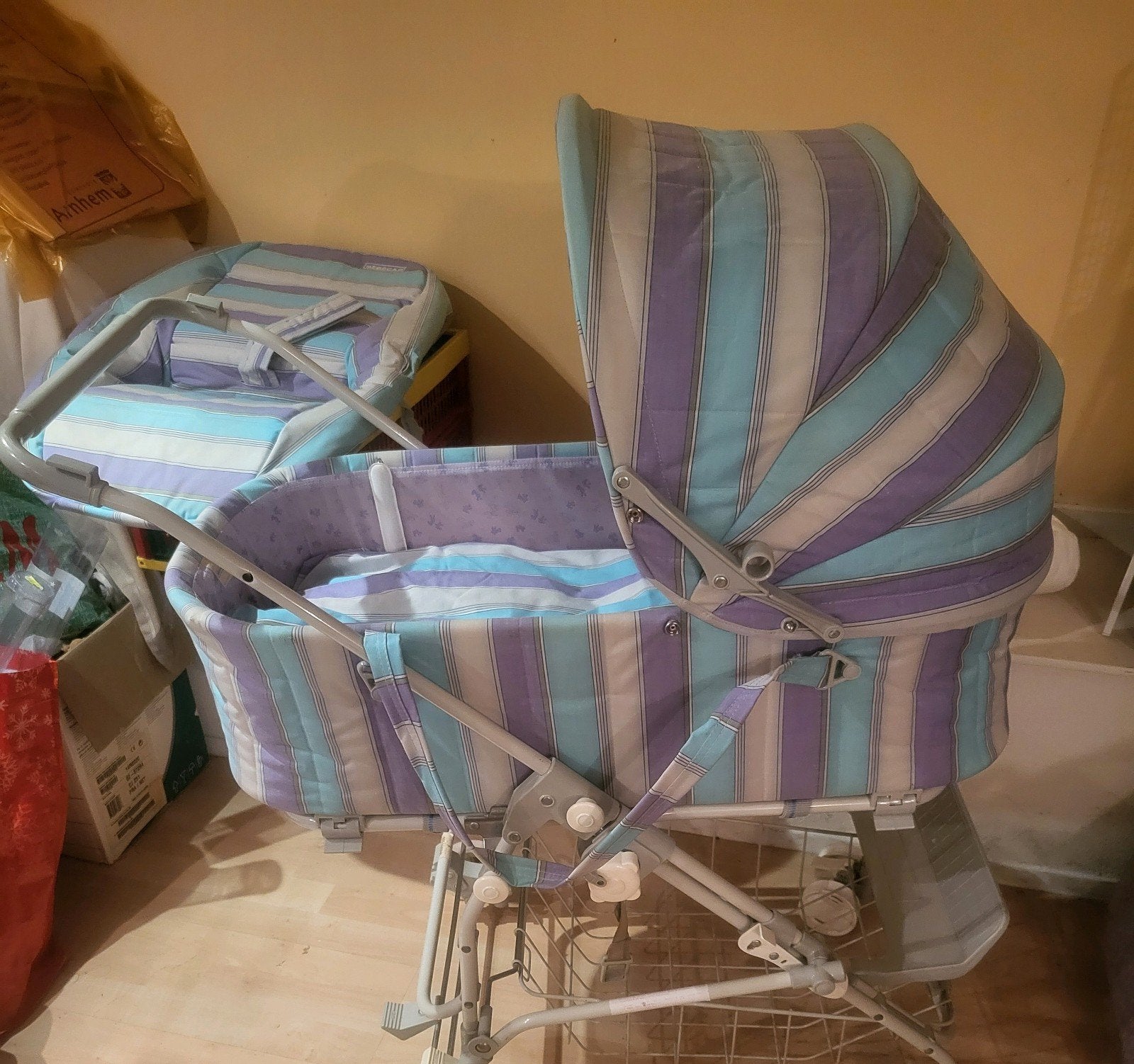 Multifunctionele kinderwagen en buggy Bebecar + veel extra's, Ophalen, Gebruikt, Combiwagen